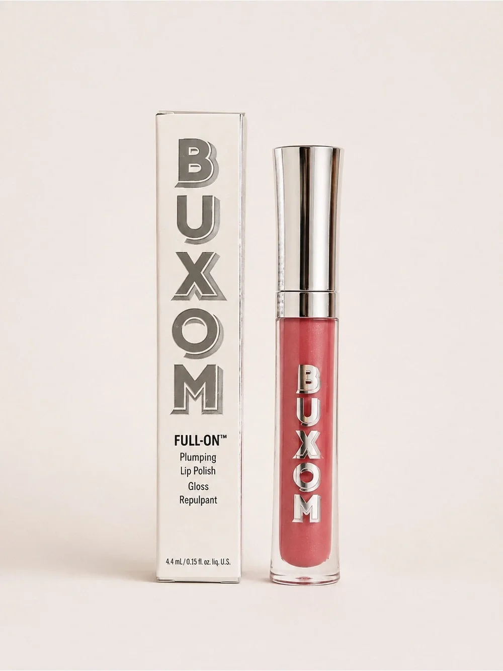 BUXOM Full-On Plumping Lip Polish Gloss Shade Dolly A Mauve Shimmer NIB